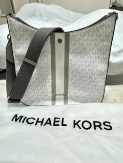 MICHAEL KORS ショルダーバッグ ホワイト/グレー