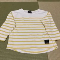 petit main ボーダー長袖Tシャツ 90cm