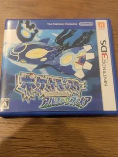 ポケットモンスター アルファサファイア NINTENDO3DS - メルカリ