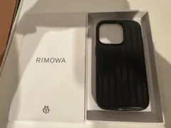 1時間値下★RIMOWA BLACK iPhone14pro ケース