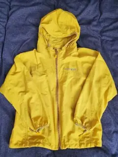 mont-bell フード付きジャケット 120 イエロー
