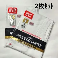 m*f様 【030】2枚セット B.V.D. メンズ ランニング アスレチックシ