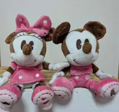 DisneyStore　ミッキー＆ミニー　キーホルダーセット
