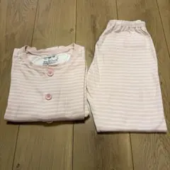 無印良品 ストライプ パジャマ 125-140