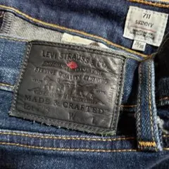 リーバイス　メイド&クラフテッド７１１（sora）スキニー　日本製　ジーンズのサムネイル
