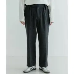 URBAN RESEARCH ウールフラノビーバーワイドスラックス