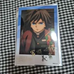 鬼滅の刃 箔押しブロマイド 無限城 冨岡義勇