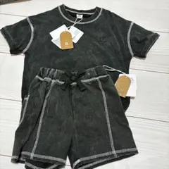 nla nani セットアップ チャコールグレー 90
