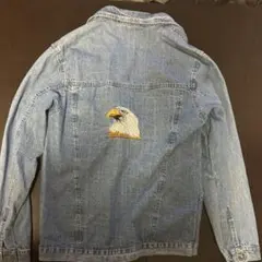 7AS5 00’s デニムジャケット　アメカジ　ブルー　古着used