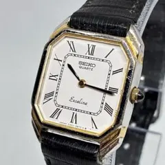 SEIKO セイコー エクセリーヌ オクタゴン スクエア タンク ローマン