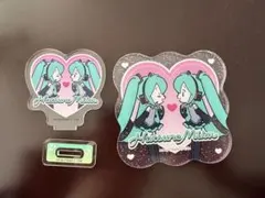 百均 初音ミク シークレット アクリルスタンド アクリルコースター