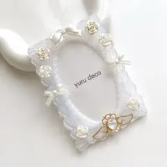 ホイップデコ 硬質ケース トレカケース B8 推し活 クリア 白 丸型 楕円