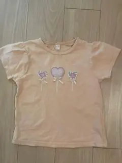 apres les coursロリポッププリント Tシャツ ピンク 120