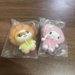 ちびっとも　和菓子　コロコロクリリン　マイメロ　キーホルダー