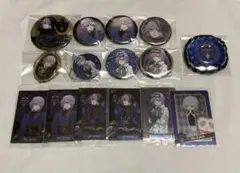 ツイステ　エペル　缶バッジ　アクリルキーホルダー　トレカ　ウエハース　まとめ売り