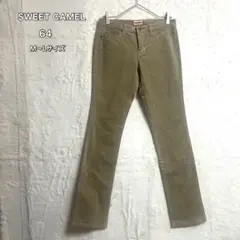 SWEET CAMEL コーデュロイパンツ 64 ベージュコーデュロイ　M〜Lのサムネイル