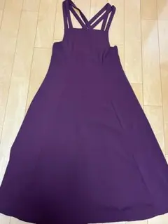 Parallel Turn キャミワンピース ワインレッド