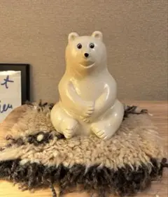 Polar bear しろくま　貯金箱　フィンランド