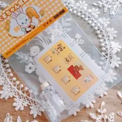 ミニチュア 小熊の蜂蜜ボトル 透明 ドールハウス キッチン雑貨