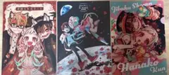 地縛少年花子くん ミュージアム 特典 ダイソー クリアカード 花子くん 柚木普 地縛少年花子くん ミュージアム 特典 ダイソー クリアカード 花子くん