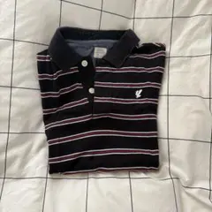 夏服処分するので最終値下げ！craft work 半袖ポロシャツ ボーダー