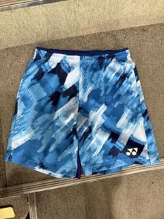 美品　YONEX　ゲームパンツ　L　総柄　ブルー　ベリークールドライ 美品 YONEX ゲームパンツ L 総柄 ブルー ベリークールドライ - メルカリ