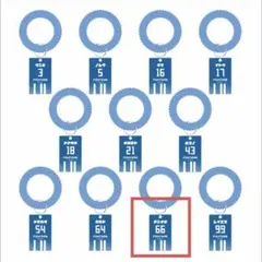 日ハム 銭湯風キーホルダー 万波中正