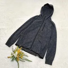 美品✨【ユニクロ】メンズ ドライストレッチフルジップパーカー M ●