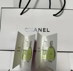 シャネル　チャンス オーフレッシュオードゥパルファムサンプル２個＋ショップバック
