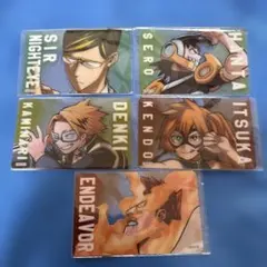 ヒロアカ　原画展限定　クリアカード　セット