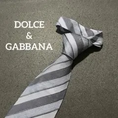 ストライプ.美麗【DOLCE&GABBANA】ブランドネクタイドルガバ dg14
