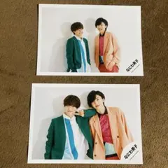 なにわ男子 道枝駿佑 大橋和也 公式写真