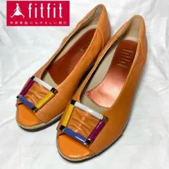 fitfit フィットフィット　85006 ウェッジソール　オープントゥ