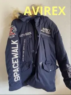 【AVIREX】GT-10 SPACE WALK 限定 N-3B 紺sizeXL AVIREX アヴィレックス N-3B Space Walk （Mサイズ） 刺繍ロゴ