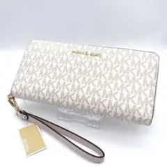 【新品タグ付き】 マイケルコース 長財布 MK ピンク マルチケース