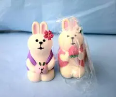 デコレ コンコンブル うさぎ2点
