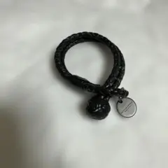 ボッテガヴェネタ ブラックレザーブレスレットのサムネイル