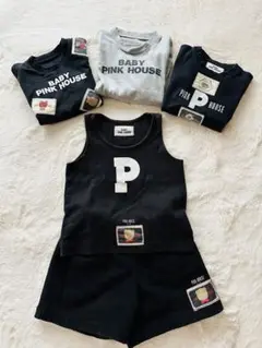 BABYPINKHOUSE ベビーピンクハウス　カットソーボトムス　Ｓサイズ