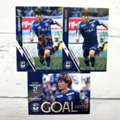 鹿児島ユナイテッドFC 山口 卓巳 選手 トレーディングカード　3枚セット