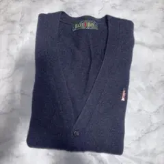 EAST BOY カーディガン ネイビー ピンク 9