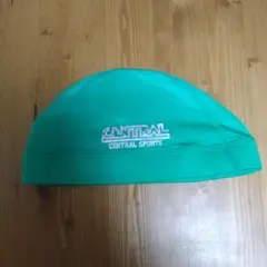 セントラルスポーツ 水泳帽 Lサイズ グリーン