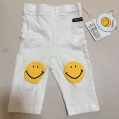 【新品】バースデイ　スマイルレギンスホワイト　サイズ80