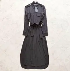 新品 紙タグ付 Polo Ralph Lauren シルク マキシ丈 ワンピース