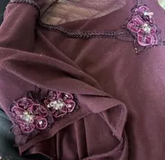 タイムセール❣️スーパービューティー好み♡チュニック　ワンピース　freeサイズ