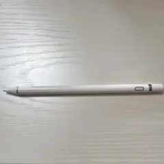 タッチペン ホワイト ボタン付き