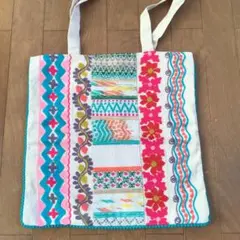 刺繍トートバッグ