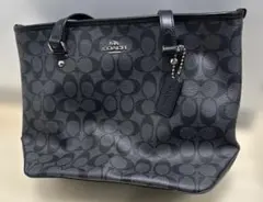 【美品】COACH シグネーチャーバッグ