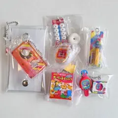 【ガチャ詰めポーチ】カラフルセット　たまごっち　カプセルトイ　ガチャガチャ