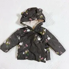next スワン柄ジャケット 9-12ヶ月