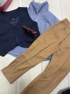 フォーマル ベスト パンツ 蝶ネクタイ セット